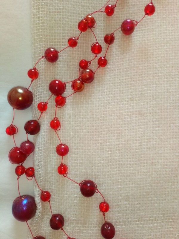 Collar bolas de cristal