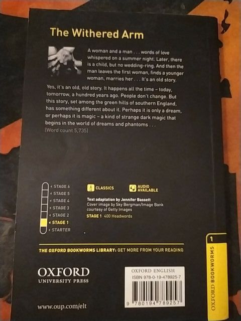 The withered Arm - Thomas Hardy libro inglés