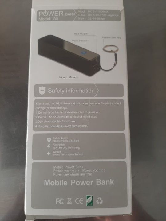 Power bank.Modelo:A 5.