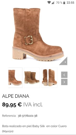 Botas Alpe a estrenar de segunda mano por 49 EUR en Palma de Mallorca en  WALLAPOP