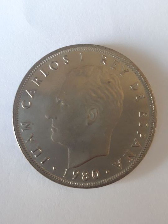 100 pesetas de 1980. conmemorativa mundial 1982.
