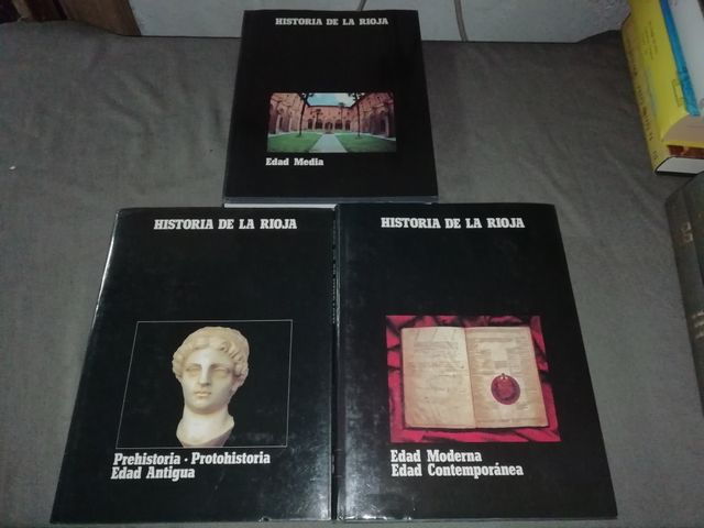 historia de la Rioja 3 tomos