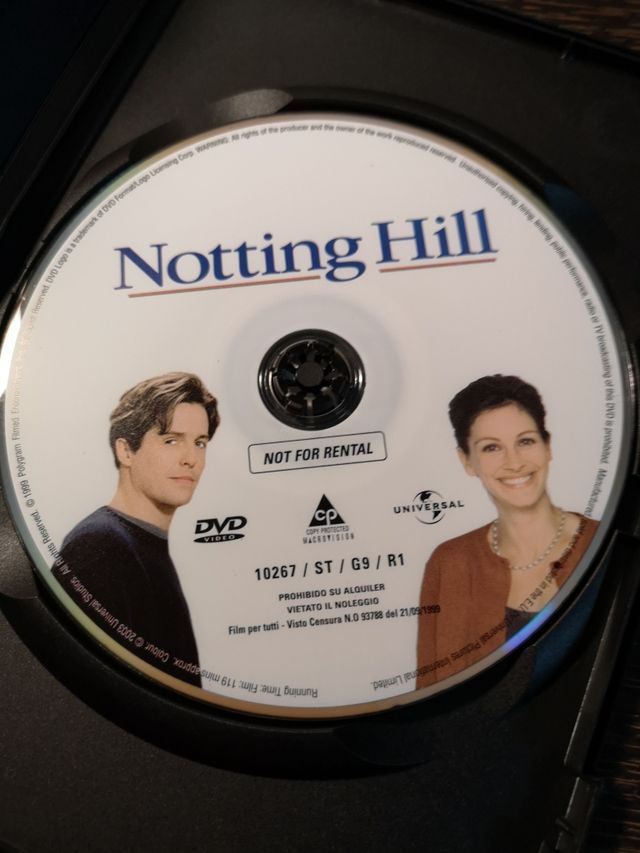 Notting Hill DvD