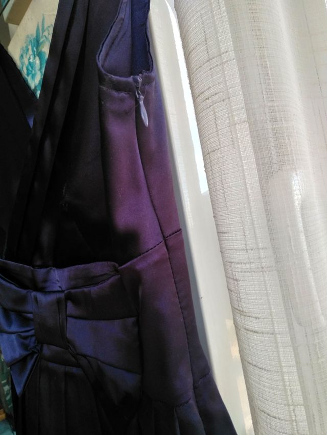 Top de fiesta morado