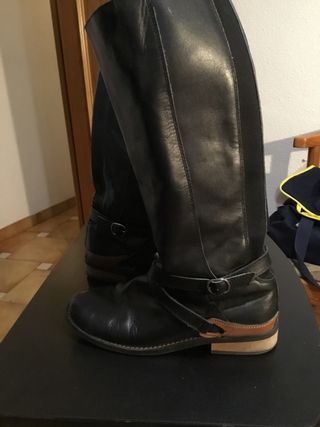 Botas mujer piel george rech de segunda mano por 10 EUR en Churra Cabezo de  Torres en WALLAPOP