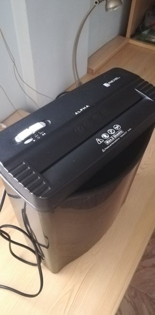 Trituradora de papel de segunda mano en WALLAPOP