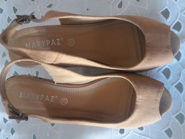 Sandalias mujer talla 39.