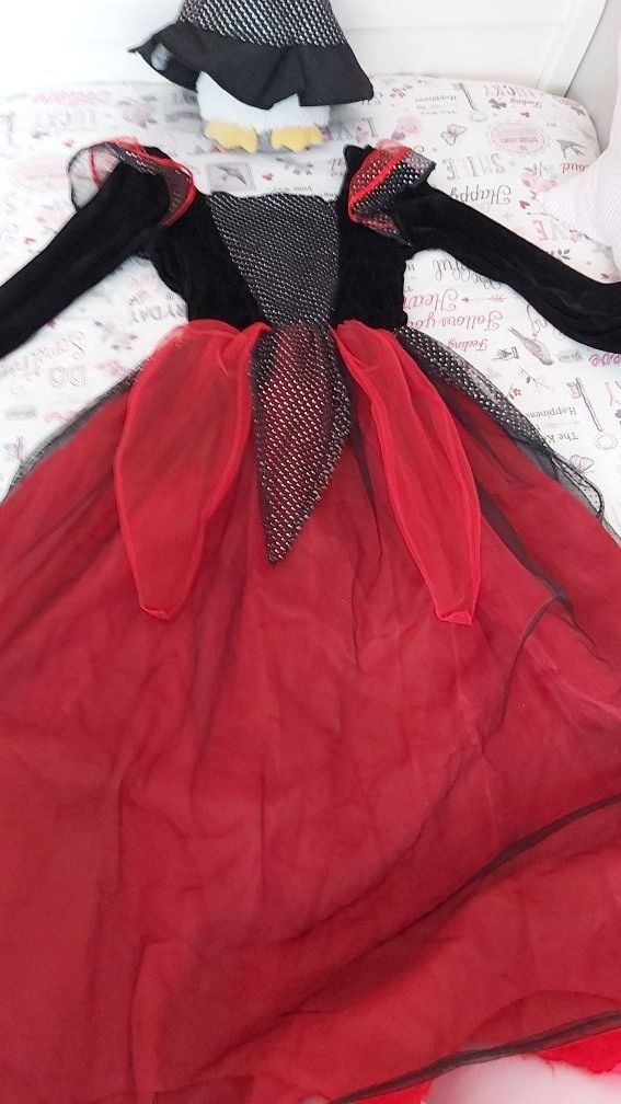 disfraz de bruja talla 8-10