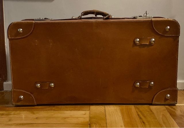 Maleta de piel 1950 PRECIO NEGOCIABLE