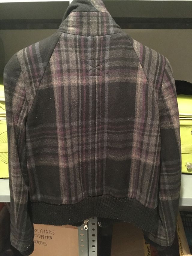 Cazadora lana de Zara