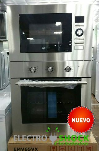 CONJUNTO HORNO MULTIFUNCIÓN \\/ MICROONDAS GRILL de segunda mano por 416 EUR  en Doña Manuela en WALLAPOP