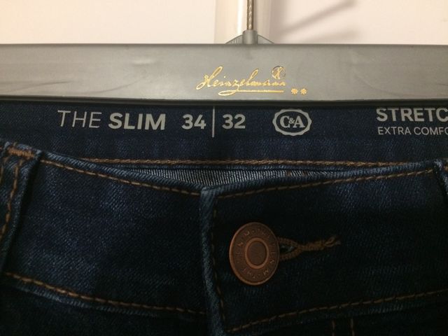 Tejano azul oscuro, mujer