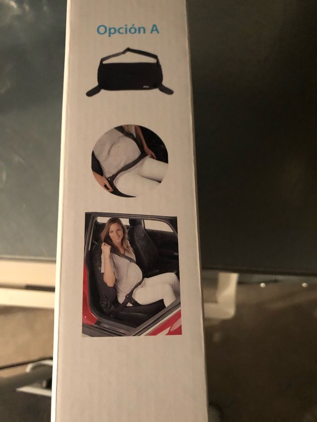 Cinturón de seguridad de embarazadas