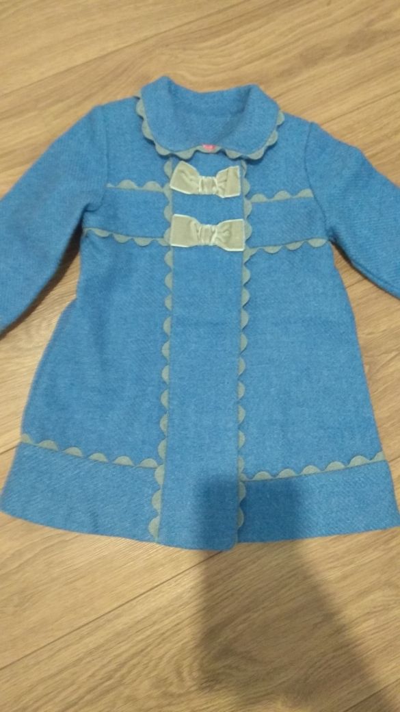 abrigo paño 2 años niña