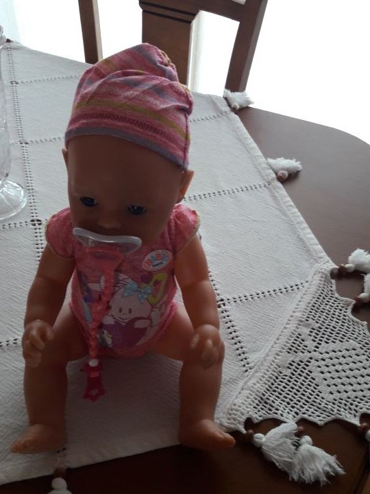 vendo baby born rosa nuevo