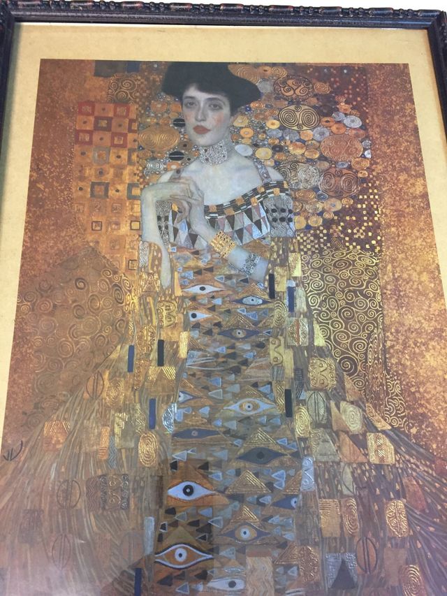 Marco con cristal y lámina Gustav Klimt