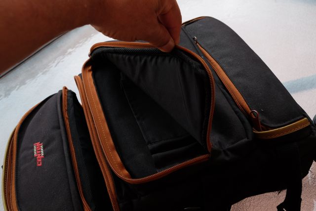 Mochila para equipo foto.