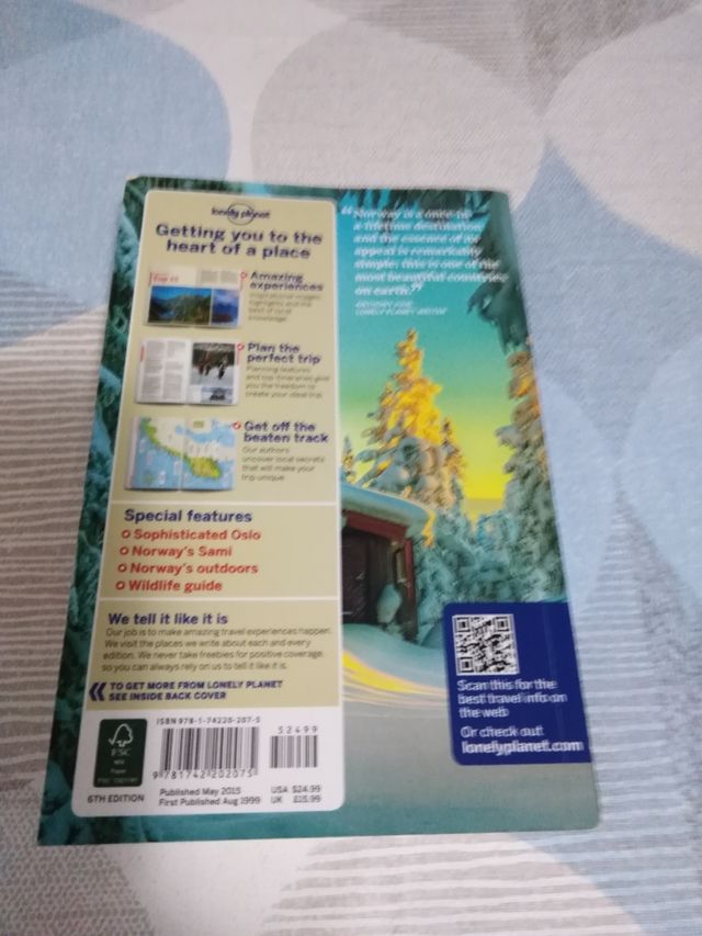guía Lonely Planet Norwega