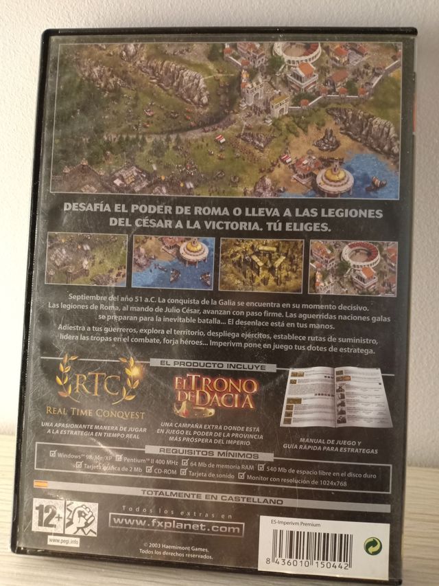 Pack IMPERIUM PC ESPAÑOL NUEVO