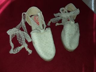 zapatos comunion esparto