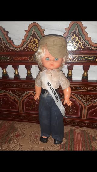 muñeca militar años 70