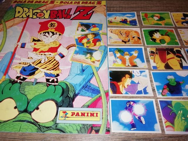 vendo o cambio cromos álbum dragon ball z panini