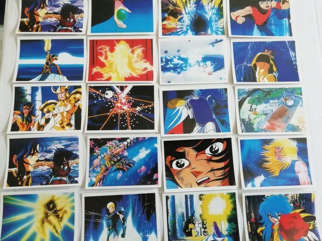 vendo o cambio cromos del álbum Saint seiya Aston