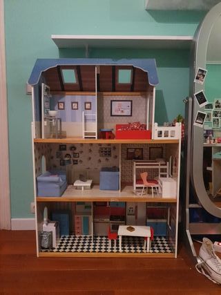 3 cajas vacías camisas Casa De Muñecas