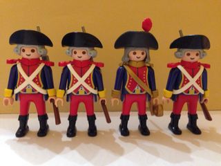 playmobil soldados franceses