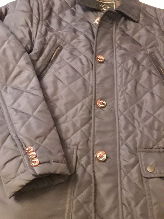 REBAJAS parka azul marino de hombre marca DR&N