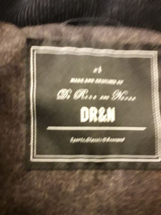 REBAJAS parka azul marino de hombre marca DR&N