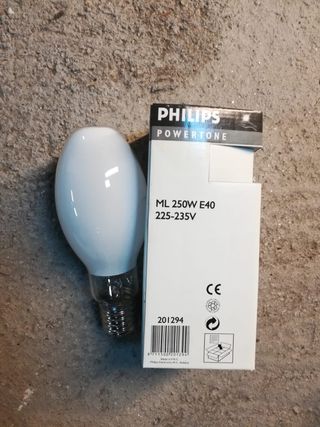 € mano por ML segunda E40 LámparaBombillas 250W en de 10 PkXuOZi