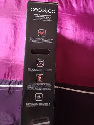 Aspirador marca CECOTEC Conga, thunderbrush, 870. de segunda mano por 100  EUR en Burgos en WALLAPOP