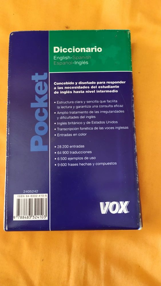 Diccionario Español - Inglés