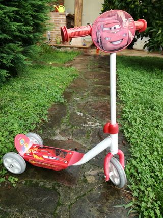 patinete rayo mcqueen