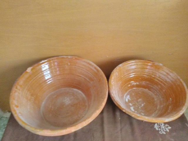 lebrillos y de mas de barro