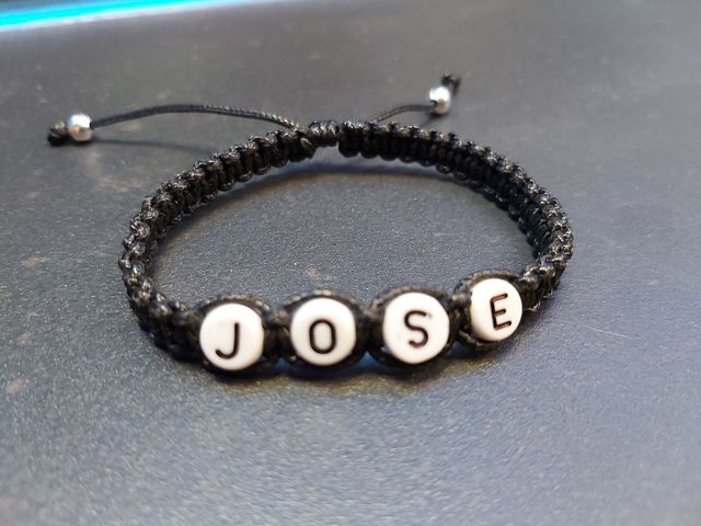 pulseras con nombre