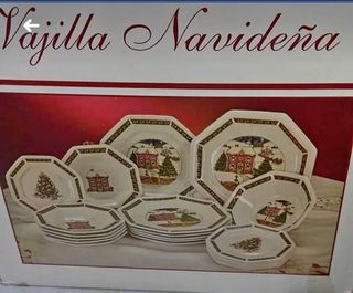 Vajilla de Navidad de segunda mano en WALLAPOP