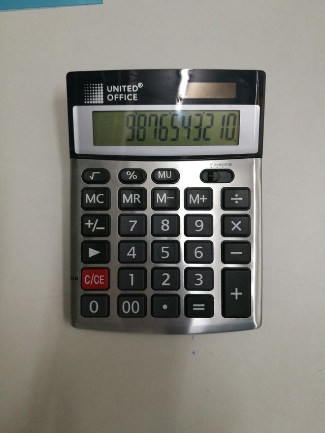 calculadora solar sin pilas