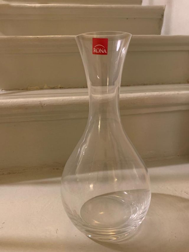 Decantador de vino RONA Inspirational. Sin usar