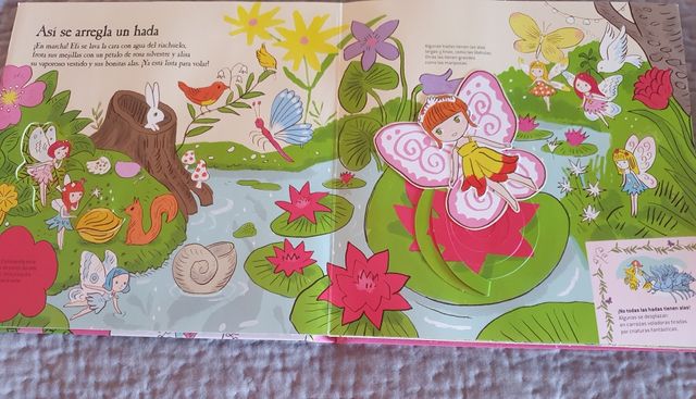 Libro Hadas y princesas desplegable