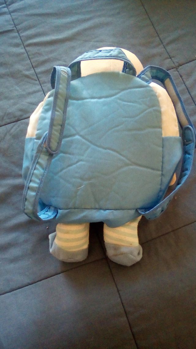 peluche muñeco bolso