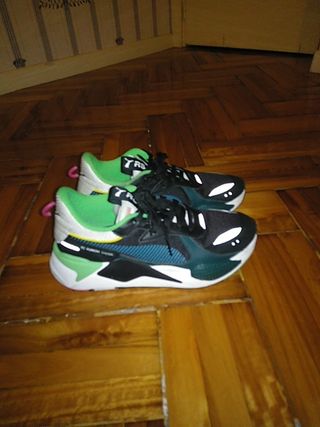 tenis puma toys green
