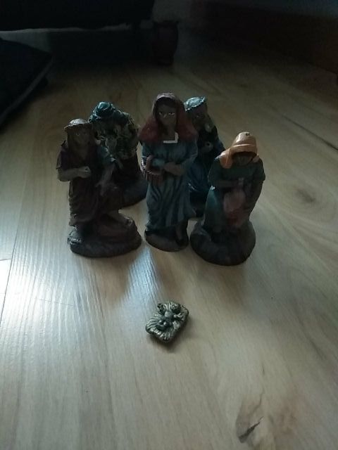 Figuras de navidad de resina