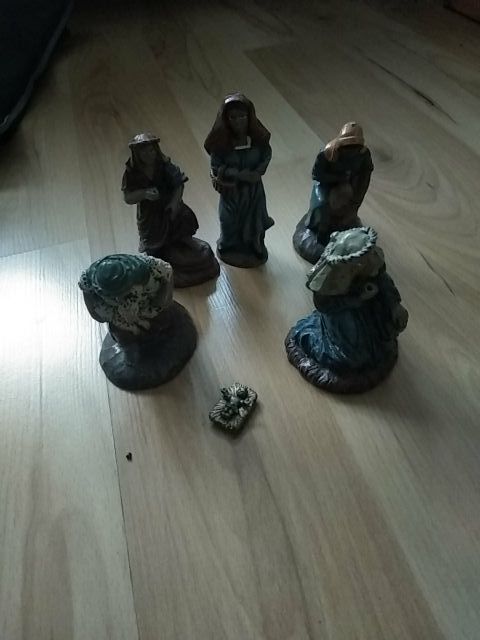 Figuras de navidad de resina