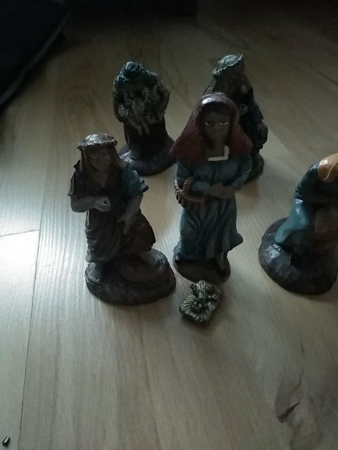 Figuras de navidad de resina