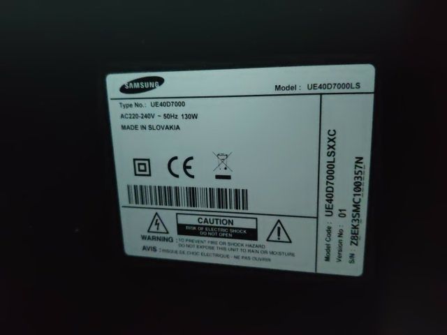 Televisor Led Samsung UE40D7000