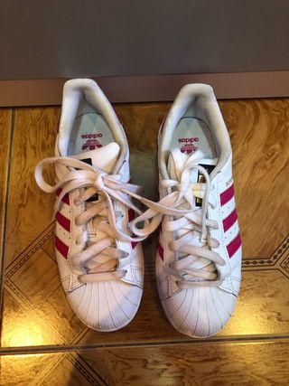 adidas superstar rosas originales