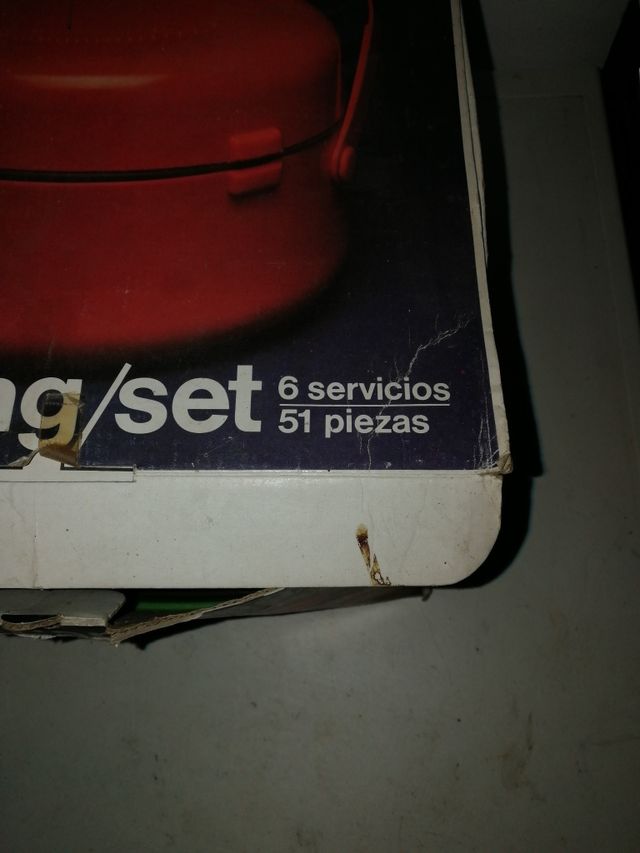 Antiguo camping set años 70-80