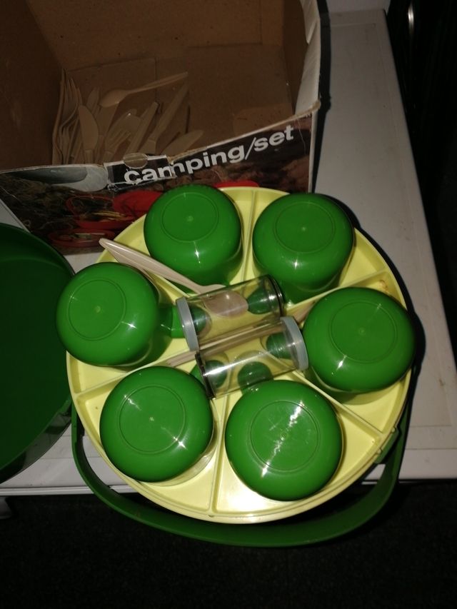 Antiguo camping set años 70-80